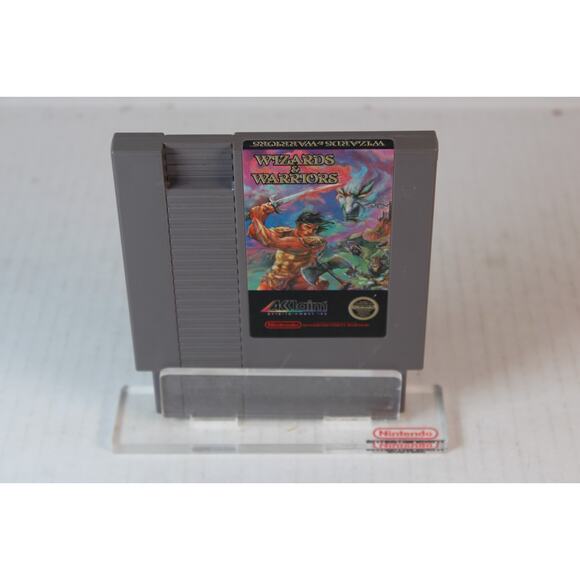 Wizards & Warriors (Nintendo Entertainment System, 1987, NES) Game Cart Only - Picture 1 of 7
